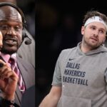 Being Threatened By Shaquille O'Neal, Charles Barkley Hilariously Uses Luka Doncic As A Shield On Inside the NBA