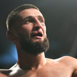 Khamzat Chimaev Sparks Fans’ Skepticism with UFC 300 Tease: "Can't Enter The US"