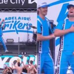 [WATCH] Adelaide Strikers' Dancer Catches Aaron Hardie Six Off Lloyd Pope In BBL 13