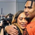 CJ Stroud’s Mom Kim Stroud Proudly Shares Her Son’s Encouraging Message for Caleb Williams