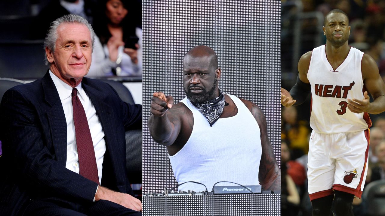 "Probably Cameras Even In The Bathroom": Shaquille O'Neal Once Accused Pat Riley of Turning Dwyane Wade Uptight With His Surveillance