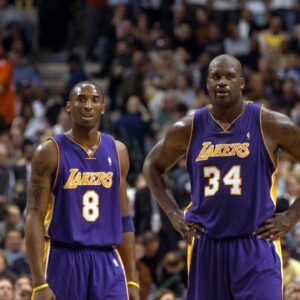 Kobe Bryant and Shaquille O'Neal