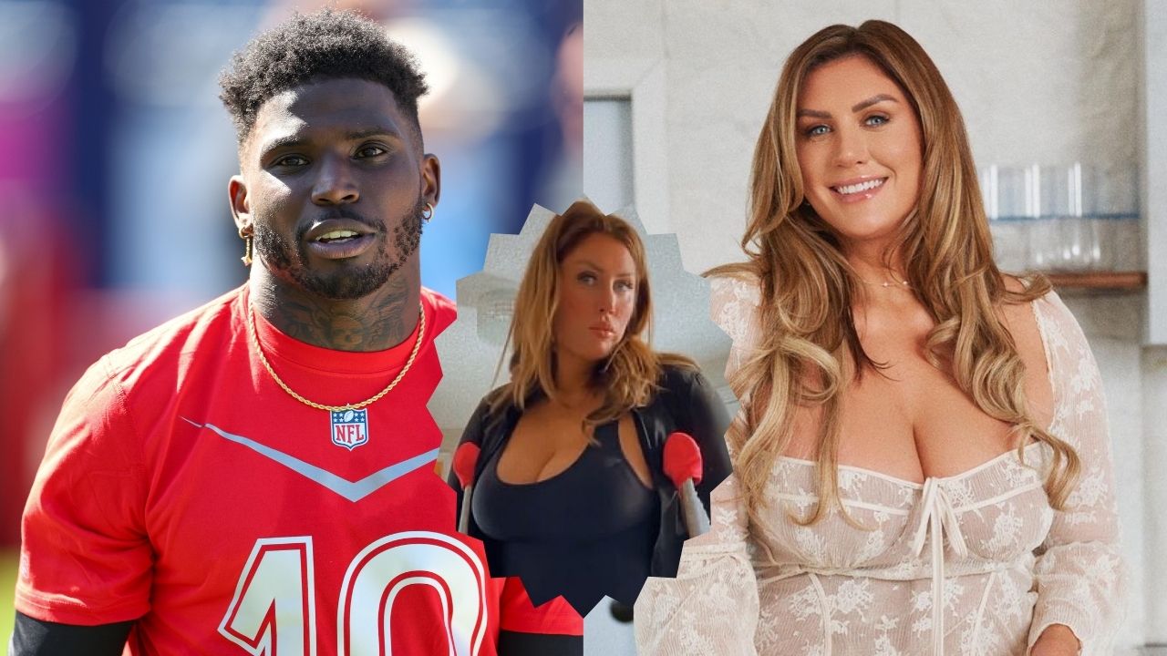 Tyreek Hill and Sophie Hall Picture Courtesy - USA TODAY Sports, Sophie's Instagram @sophiesselfies224, and Twitter