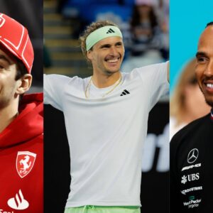 “I’ll Replace Lewis Hamilton”: Even Charles Leclerc Approves Tennis Star Alexander Zverev’s Bid for Mercedes Seat