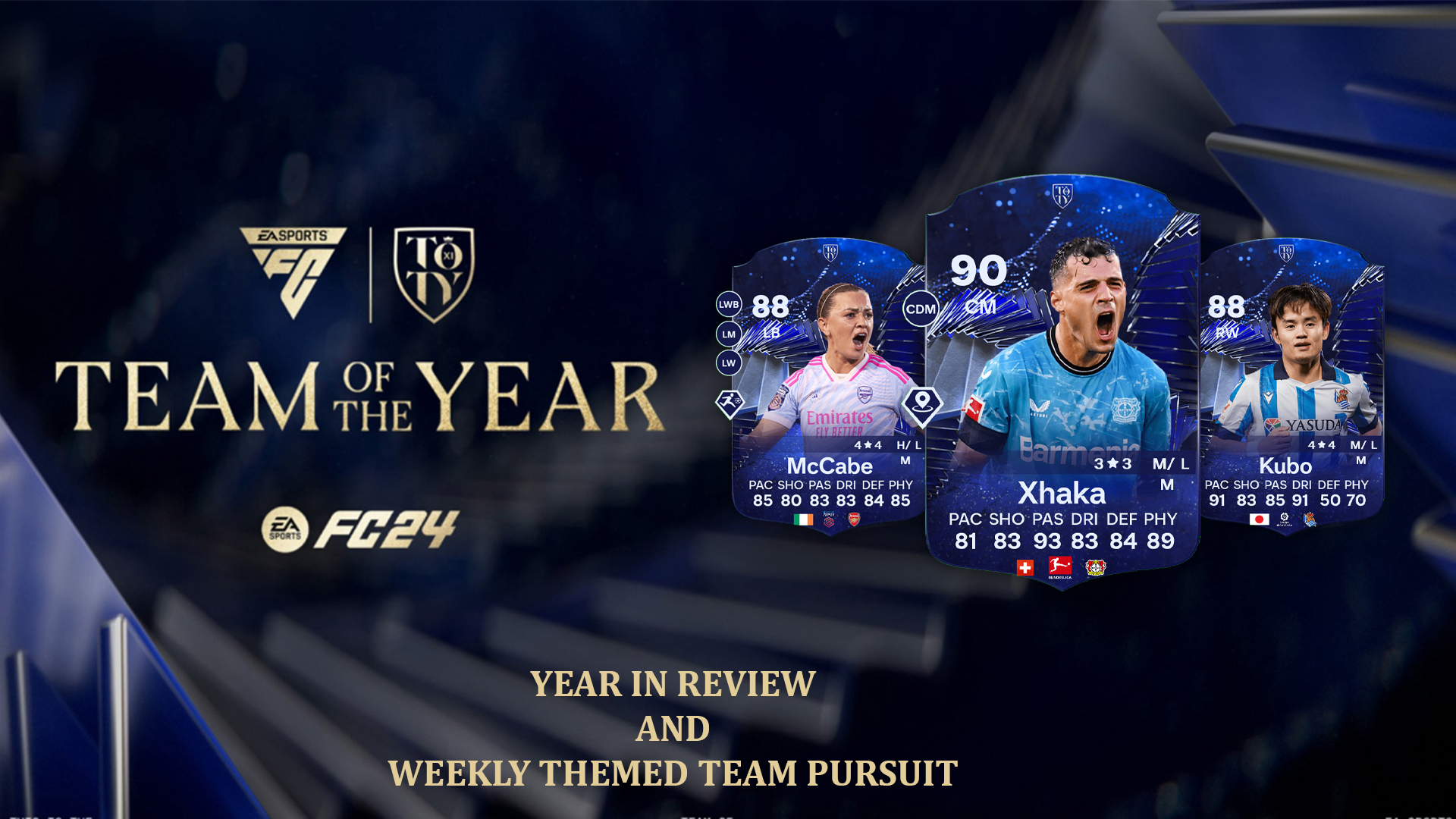 EA FC 24 Year in Review and Weekly Themed Team Pursuit Objectives