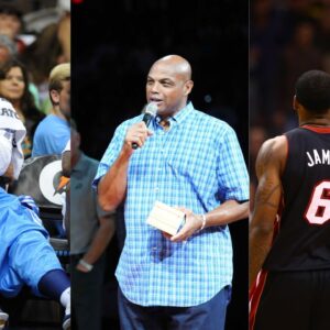"If Carmelo Anthony Leaves Denver": Charles Barkley Once Accused LeBron James and Chris Bosh of Killing Two Franchises