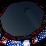 US Airforce Reveals Details of Thunderbirds Flying Over Las Vegas Super Bowl 58, Fans Start Age Old Debate