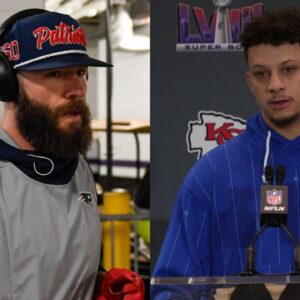 Julian Edelman Bets Against Patrick Mahomes to Bank His Daughter's College Fund in Super Bowl Wager