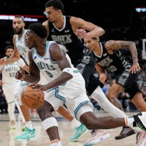 Victor Wembanyama Dishes Compliment on Timberwolves’ Anthony Edwards After Final Matchup of the Season
