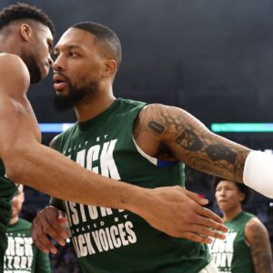 "You're Not Going To Become My Best Friend In 3 Weeks": Damian Lillard Details His Progressing Relationship With Giannis Antetokounmpo