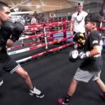 N3on almost gets knocked out while boxing a prodigy kid.