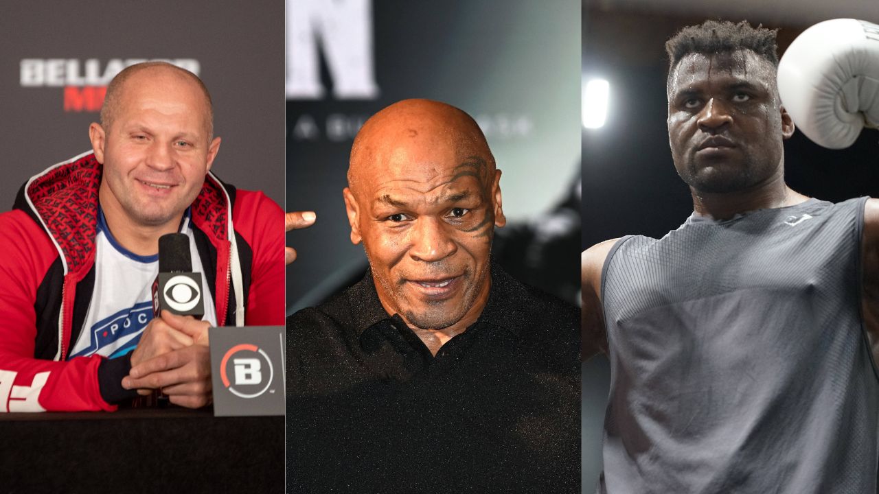 “Can’t Do MMA”: Fedor Emelianenko Eyes Boxing Showdown Against Francis Ngannou Amidst Mike Tyson Fight Talks