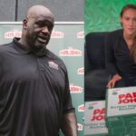Papa Johns Board Member Shaquille O'Neal Approved Jason Kelce's Wife Kylie's Preferred Valentine's Day Gift