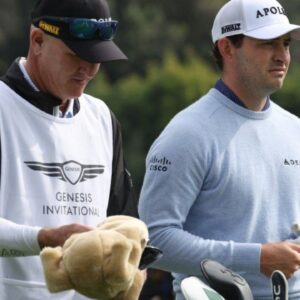Will Zalatoris and caddie