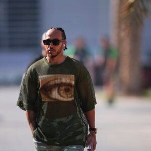 From $500 Sweatpants to $33,000 IWC Watch: What Lewis Hamilton Wore for 2nd Day of Pre-Season Testing