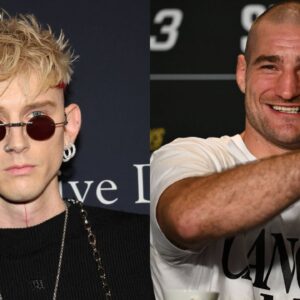 Sean Strickland Fuels Fire With Machine Gun Kelly by Commenting on His Bizarre Body Transformation