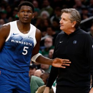 “Finchy, We Don’t Allow Those Right There”: Anthony Edwards Jokes About Timberwolves’ HC Chris Finch’s Policies as West All-Star Coach