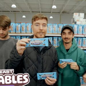 MrBeast upgraded his Feastables to be the best in the world