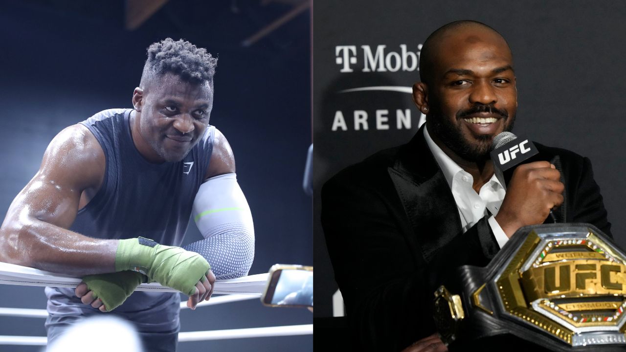Jon Jones Showed Class in Greeting Francis Ngannou’s Mother Despite Being Fat-Shamed