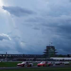 Does NASCAR offer refunds for tickets in case of rain? Which tracks are covered under this program?