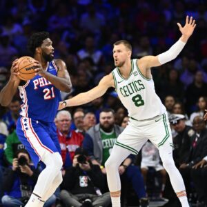Kristaps Porzingis Stats vs 76ers: What's Celtics Star's Record Against Joel Embiid and Co.?