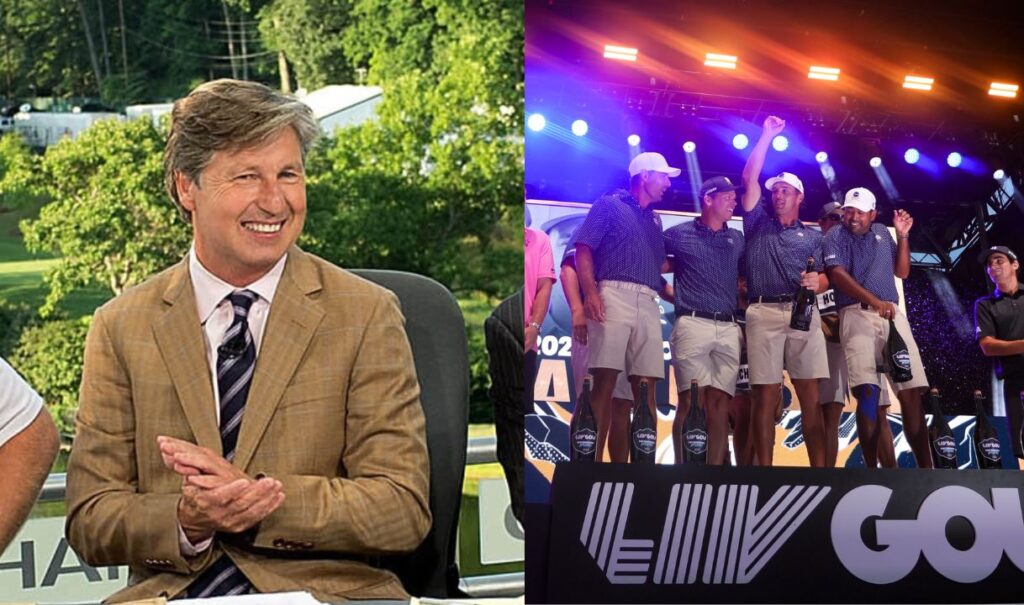 Brandel Chamblee LIV Golf