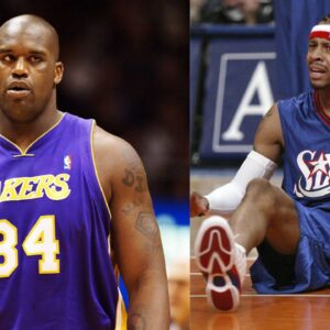 "His Mom Gave Me The Craziest Look": Shaquille O'Neal's Hard Foul On Allen Iverson Was The Worst Injury He's Ever Had