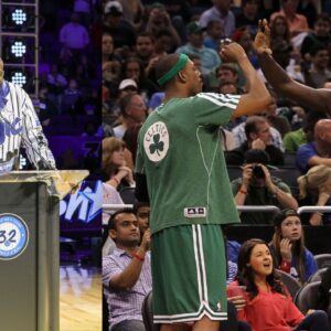 "He Didn't Win A Championship": Paul Pierce Uses Shaq's Lack Of A Magic Title To Reassure Kevin Garnett About His Celtics Jersey Retirement