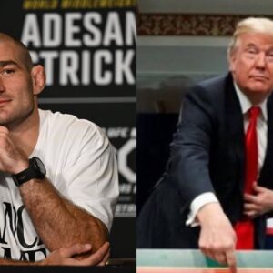 "Wildest Duo" Sean Strickland and Donald Trump Collaborate Unexpectedly, Leaving UFC Fans Amazed