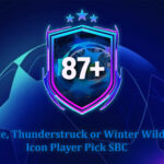 EA FC 24 87+ Base, Thunderstruck or Winter Wildcards Icon Player Pick SBC