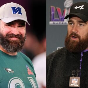 Jason Kelce Uses Stand-In as Travis Kelce Misses First Ad for Home Brand