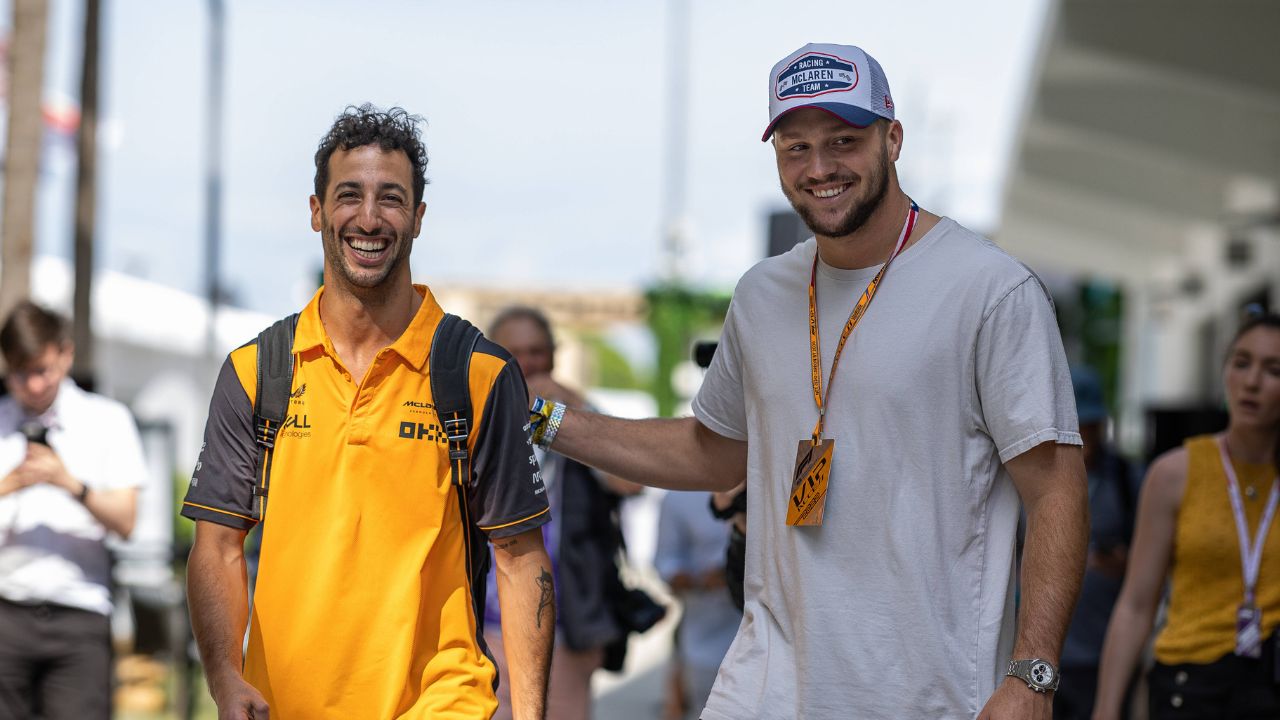 Internet’s Favorite “Boyfriends” Strike Again as Josh Allen and Daniel Ricciardo Add Another Romantic Moment to the Books