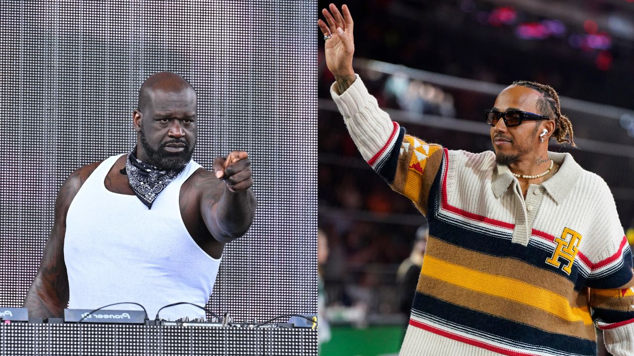 Is Shaquille O'Neal a Lewis Hamilton Fan?