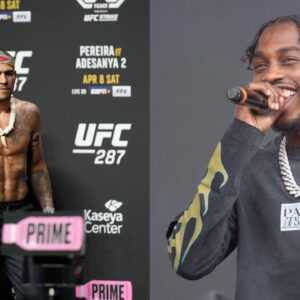 "Mimicking Jamahal Hill”: Alex Pereira Training with Rapper Lil Tjay Leaves Fans in Splits