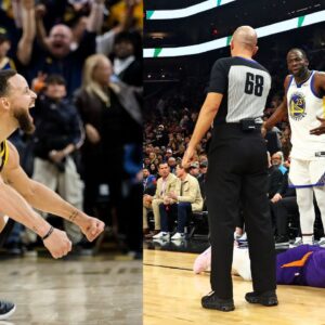 "GOAT Spoke": Draymond Green Ecstatically Responds to Steph Curry Ridiculing Jusuf Nurkic Over His Post-Game Statement