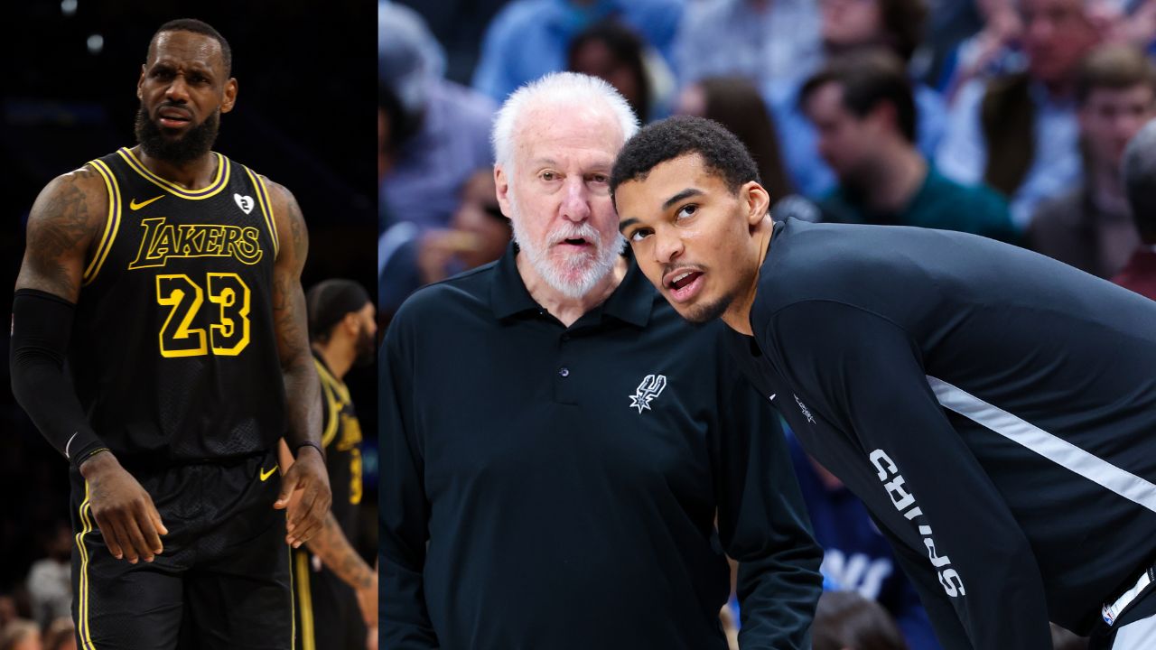 LeBron James Heaps ‘Unbelievable’ Praise on Gregg Popovich Whilst Praising Victor Wembanyama