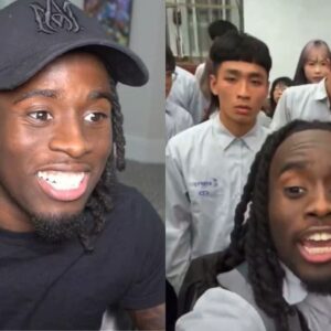 Kai Cenat Live on Instagram from a high school got fans excited