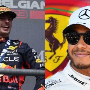 While F1 World Is Up in Flames Over Lewis Hamilton-Ferrari Move, Unbothered Max Verstappen Is Busy Marketing $178 Merch