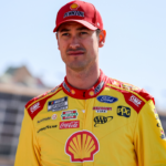 NASCAR Cup Series driver Joey Logano (22) on pit road prior to qualifying for the Ambetter Health