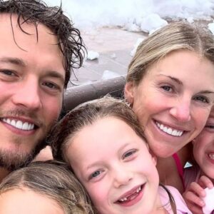 Matthew Stafford's Wife Kelly Shares Visuals After a Cliff Jump Flip Goes Horribly Wrong