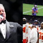 “Hard as F*ck”: UFC Veteran Bruce Buffer Hypes Kansas City Chiefs at Opening Night of Super Bowl LVIII, Fans React