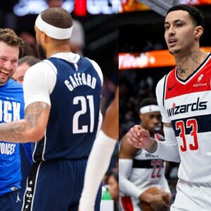 "Pass or Dunk it": Kyle Kuzma Claims Luka Doncic's Presence on the Court Makes Daniel Gafford's Job the Easiest in Sports
