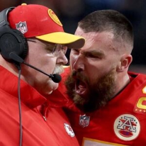Why Travis Kelce Yelled and Shoved Coach Andy Reid at the Super Bowl?