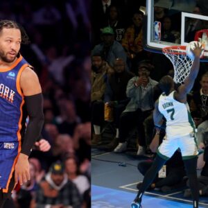 “Takes a Lot of Nuts”: Jalen Brunson Gives Props to Jaylen Brown for Competing in the AT&T Slam Dunk Contest