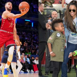 Stephen Curry Prepping Up Russell Wilson's Stepson Future Zahir to Nail 3-Pointers Excites NBA, NFL Fans