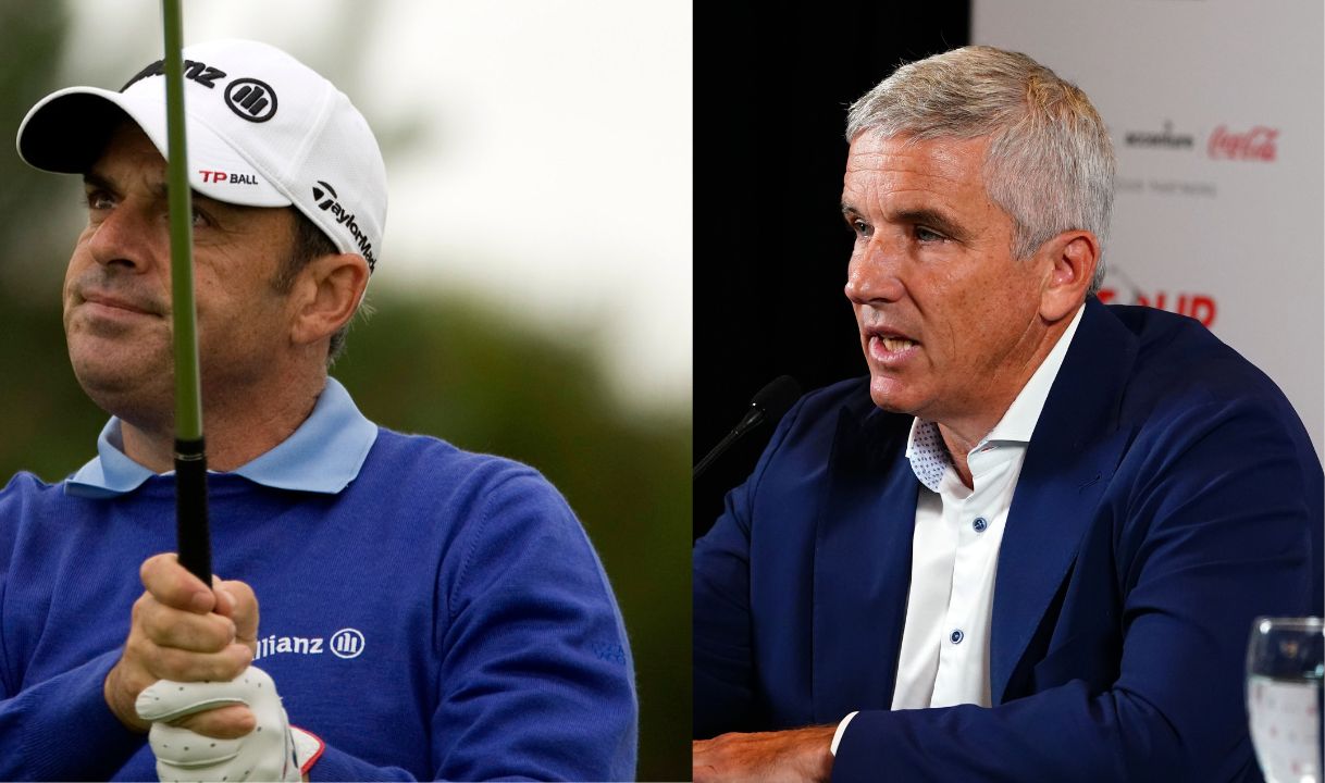 Paul McGinley and Jay Monahan