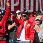 In Pictures: Patrick Mahomes Takes Kansas City Chiefs Back to Las Vegas to Celebrate Super Bowl, Fulfilling His Promise to the Champs