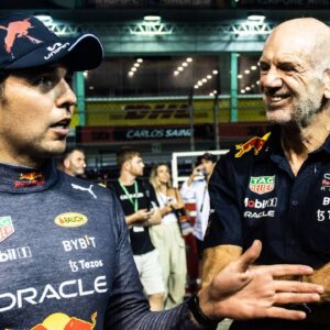 Fans Plead Adrian Newey to Take Rest as He Channels His Inner Mechanic After Sergio Perez Hits Drain Cover