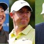 Min Woo Lee, Rory McIlroy, and Eric Cole