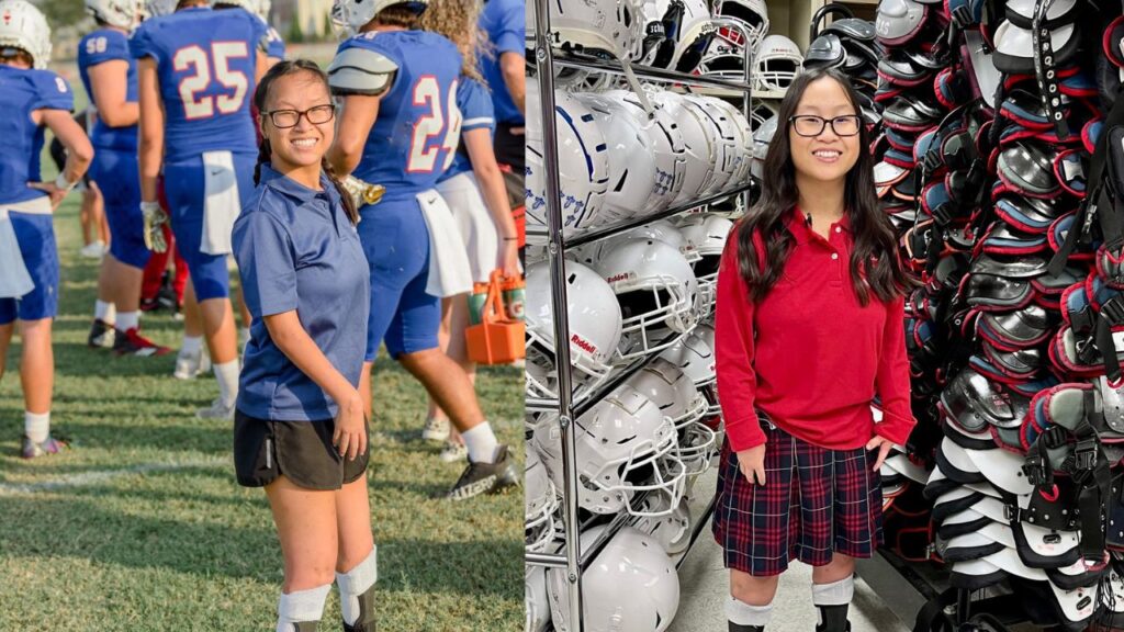 16Y/O Texas Girl Born With Rare Disorder Who Has Dreams of Coaching in the NFL Shines Bright in the Shrine Bowl
